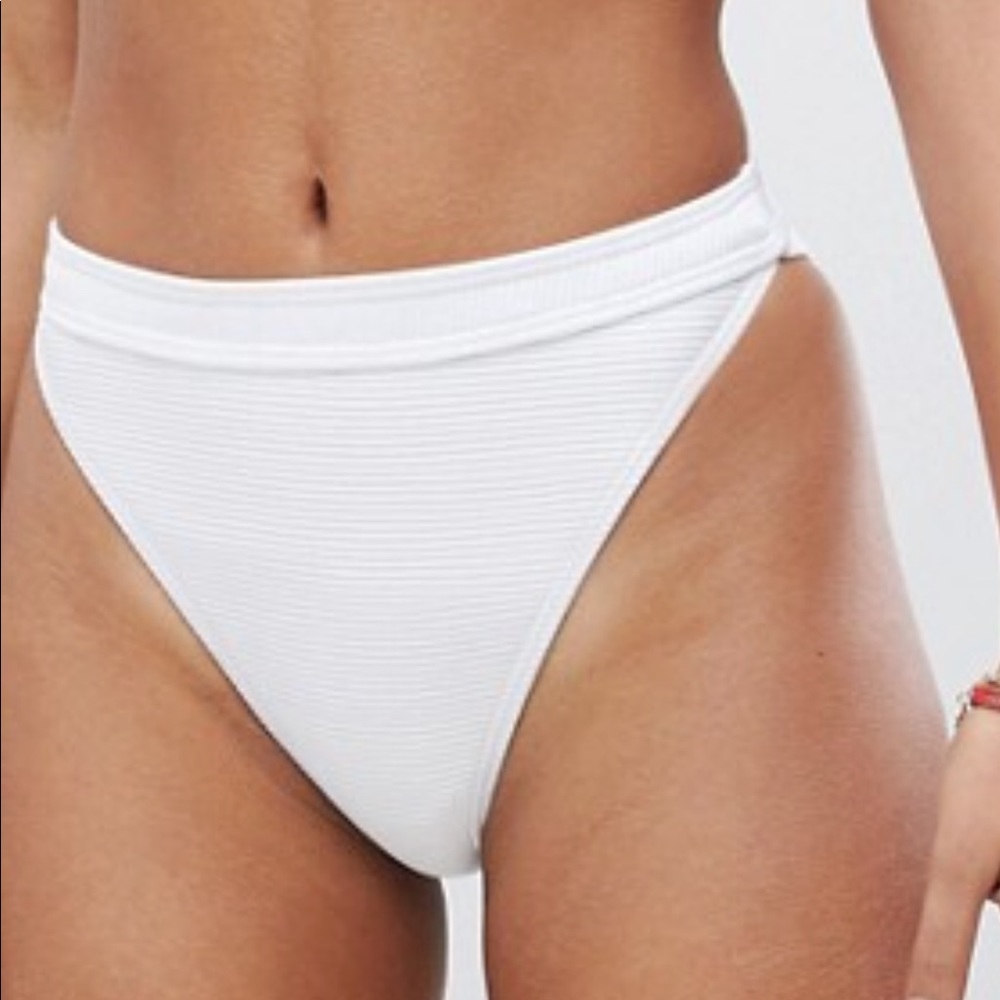 Two Piece Ribbed Bathing Suit - image 2